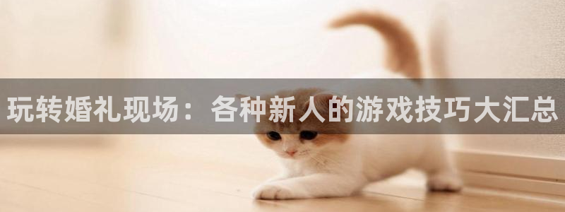 欧博娱乐平台官网入口：玩转婚礼现场：各种新人的游戏技巧大汇总